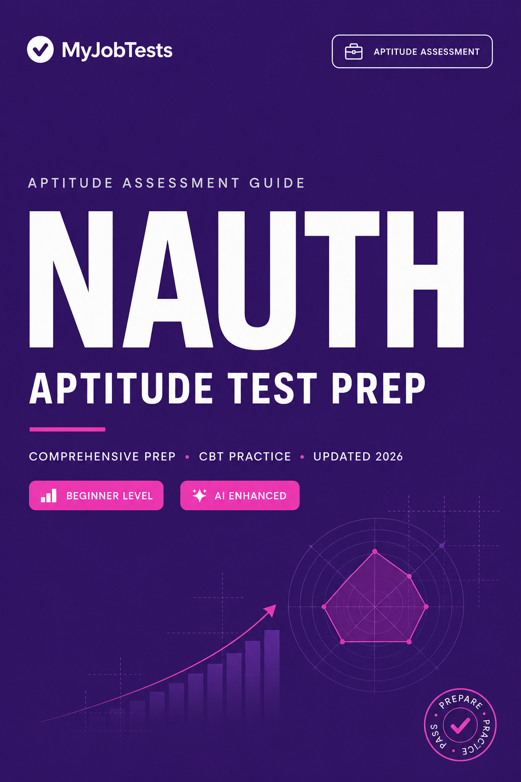 NAUTH Internship Aptitude Test Prep Pack NAUTH assessment preparation cover