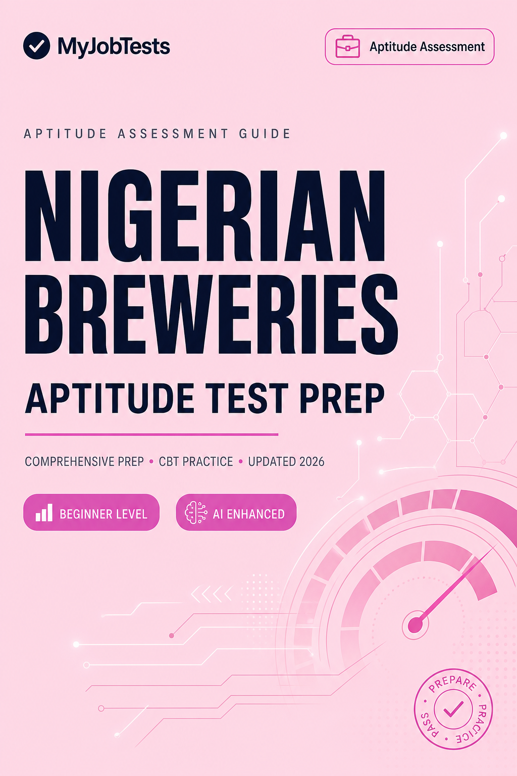 Nigerian Breweries Aptitude Test Prep Questions & Answers Nigerian Breweries assessment preparation cover
