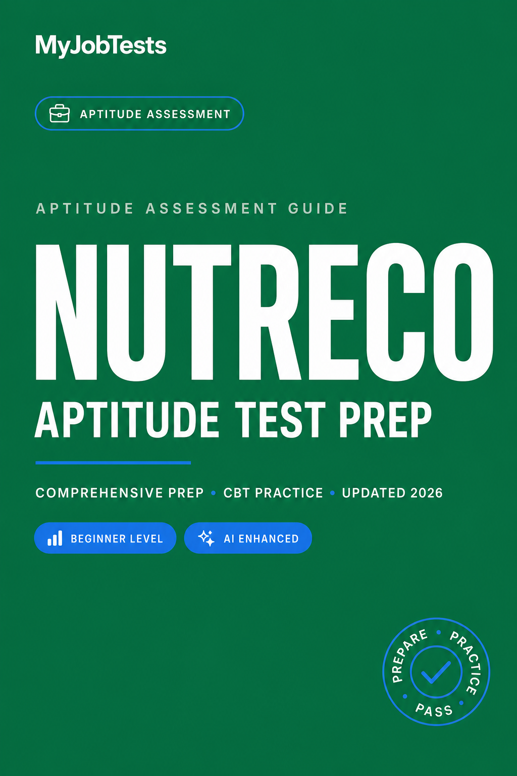 Nutreco Aptitude Test Prep Pack Nutreco assessment preparation cover