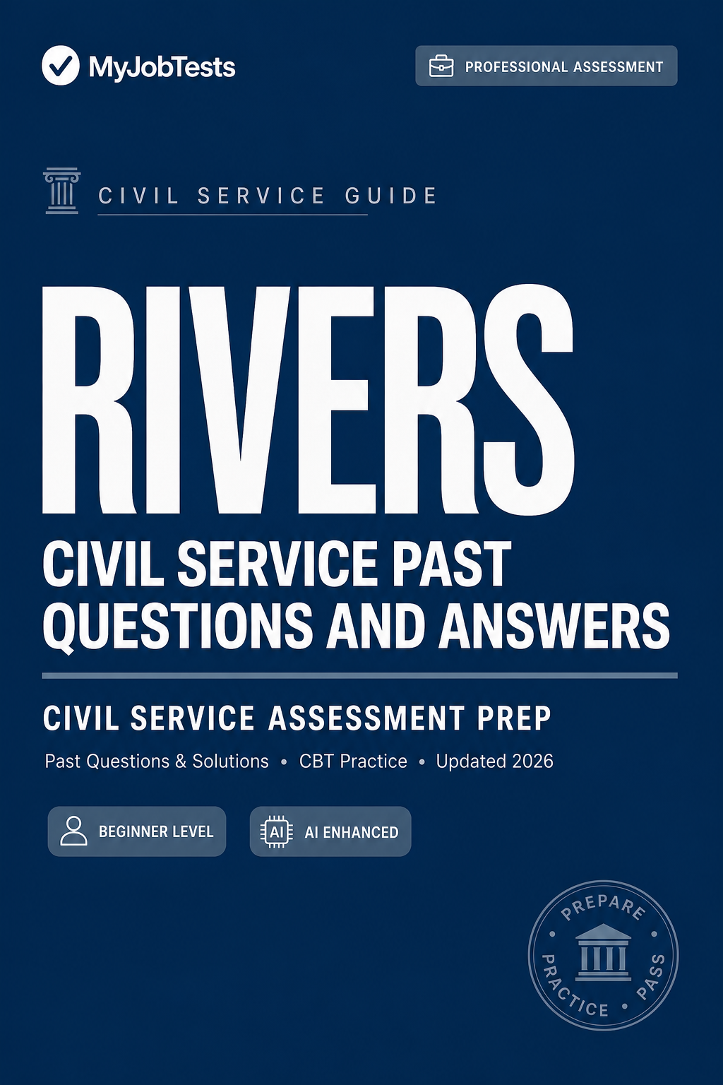 Rivers State Civil Service Aptitude Test Prep Questions & Answers Rivers State assessment preparation cover