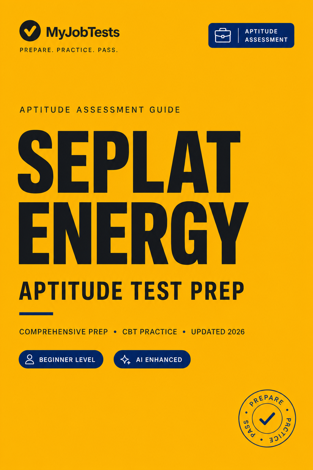Seplat Aptitude Test Prep Questions & Answers Seplat Energy assessment preparation cover