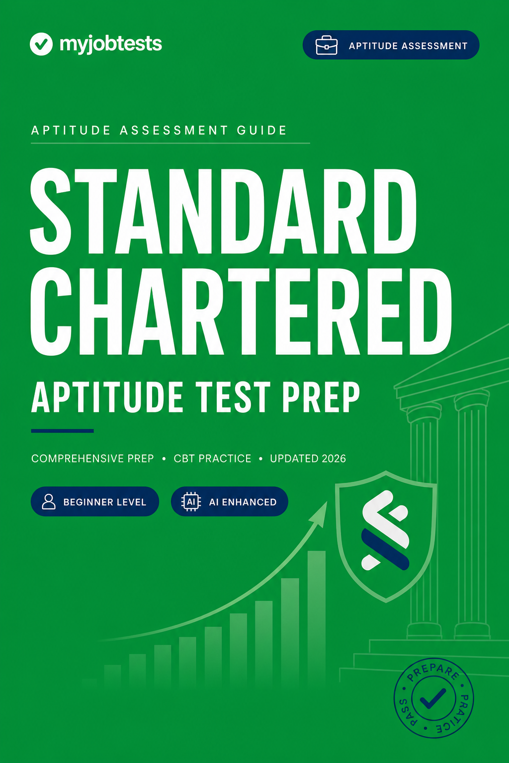 Standard Chartered Aptitude Test Prep Questions & Answers Standard Chartered assessment preparation cover