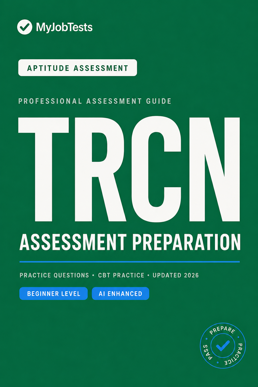 TRCN Practice Questions TRCN assessment preparation cover